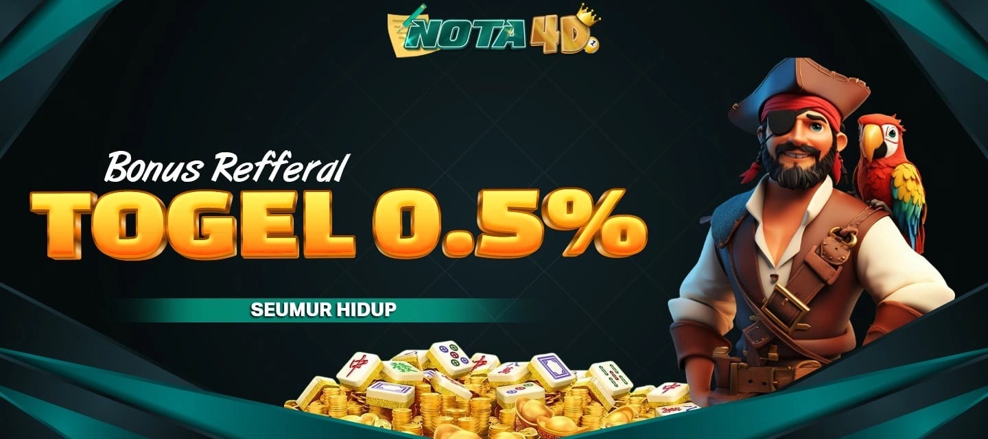 BONUS REFERRAL TOGEL 0.5%